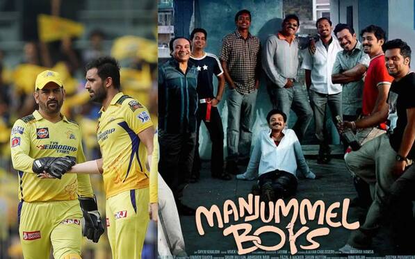 [Watch] MS Dhoni & Deepak Chahar Spotted Watching Malayalam Blockbuster 'Manjummel Boys' 